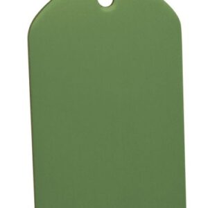 TARGHETTA MARINES ALLUMINIO VERDE 29×53