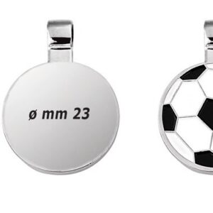 PIASTRINA TONDA – FOOTBALL -DIM.1 EURO