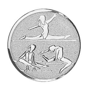 PIASTRINA GINNASTICA FEMMINILE d=25mm