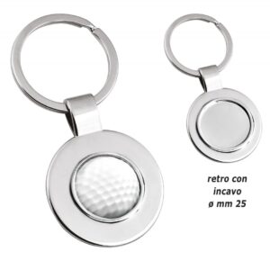 PORTACHIAVI – GOLF – CON INCAVO
