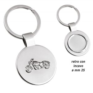 PORTACHIAVI MOTO HARLEY’S CON INCAVO