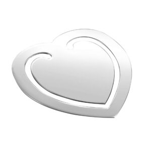 SEGNALIBRO CUORE (1pz) – 50×55 mm