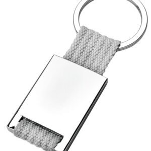 PORTACHIAVI CON TESSUTO GRIGIO – NO BOX