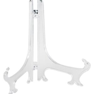 SET 2pz SUPPORTI TRASPARENTI h105mm