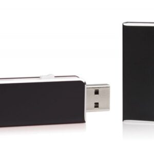 USB ALLUMINIO NERA 47×20 mm