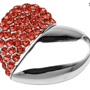 USB CUORE ROSSO 38×43 mm