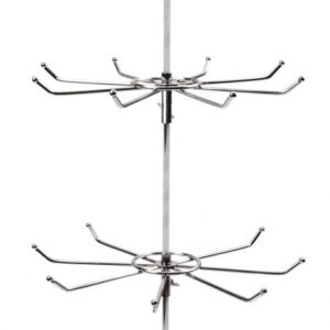 ESPOSITORE A FILO CROMATO H 55 CM