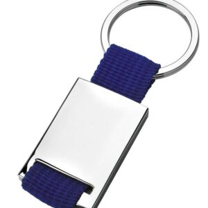PORTACHIAVI TESSUTO BLU – NO BOX