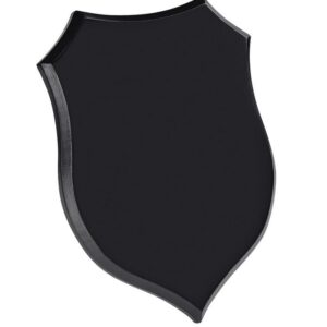 CREST SCUDO NERO 190x260x15 mm