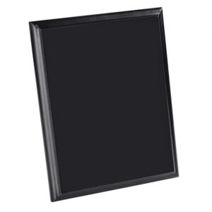 CREST RETTANGOLARE NERO 250x200x15 mm