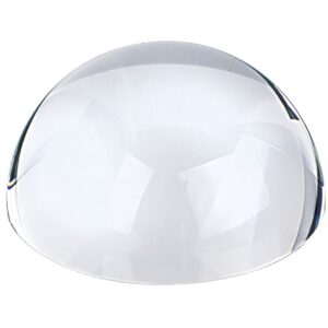 MEZZA SFERA VETRO TRASPARENTE mm70 h35