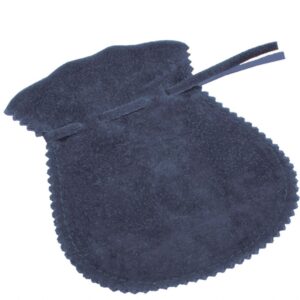 BUSTA ANFORA DOPPIO VELLUTO BLU 85x100mm