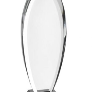 CRYSTAL TROPHY ROME H=256 MM. SP.17 MM.