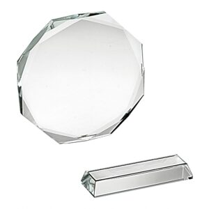 TROFEO OTTAGONALE BASE STACCATA d.mm 100