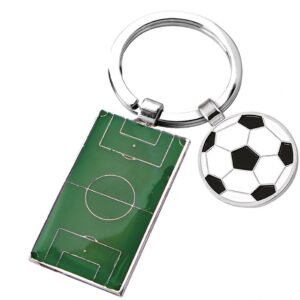 PORTACHIAVI -CAMPO DA CALCIO-CON GETTONE