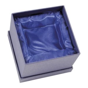 SCATOLA BLU RASO BLU 120X120X90 MM