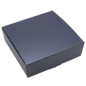 SCATOLA BLU DA PIEGARE cm 13,5X13,5X5,5