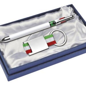 SET PENNA  E PORTACHIAVI ITALIA