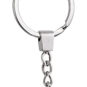 ANELLO PIATTO 32 mm CON CATENELLA