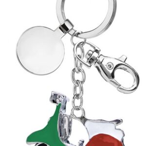 PORTACHIAVI VESPA TRICOLORE NO BOX