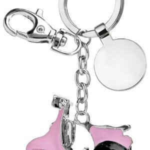 PORTACHIAVI VESPA ROSA  – NO BOX