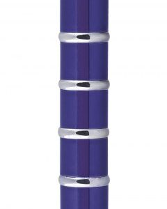 ROLLER AD ANELLI BLU E CROMATA