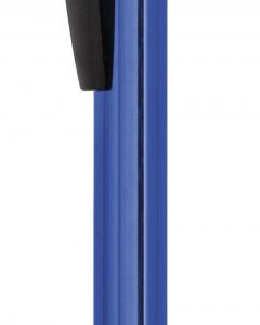 PENNA  ALLUMINIO BLU CLIP NERA
