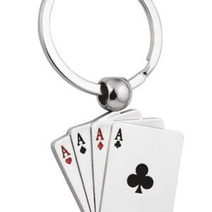 PORTACHIAVI POKER D’ASSI ROTANTE