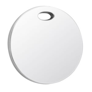 PIASTRINA LUCIDA CON FORO diam. 30 mm