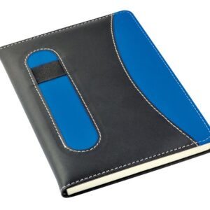 BLOCCO APPUNTI BLU/NERO 127×178 mm