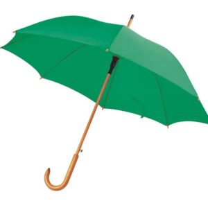 OMBRELLO VERDE MANICO LEGNO d=105 cm
