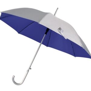 OMBRELLO AUTOMATICO ARGENTO/BLU d=107 cm