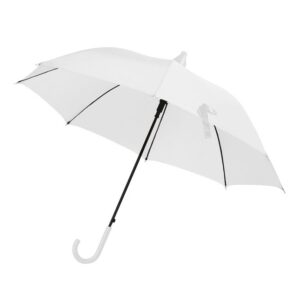 OMBRELLO BIANCO CON SALVAGOCCIA d=103 cm
