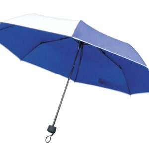 OMBRELLO PIEGHEVOLE BLU SPICCHIO BIANCO