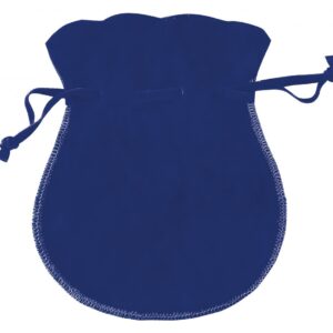 BUSTA ANFORA DOPPIO VELLUTO BLU 130X150