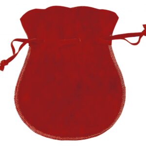 BUSTA ANFORA DOPPIO VELLUTO ROSSA170X180