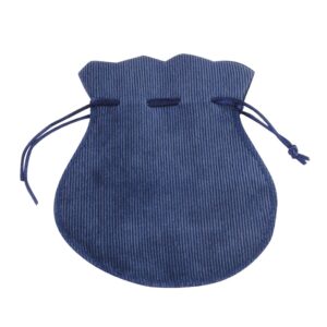 BUSTA ANFORA VELLUTO COSTE BLU 130X150