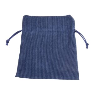 BUSTA VELLUTO COSTE BLU 130X150