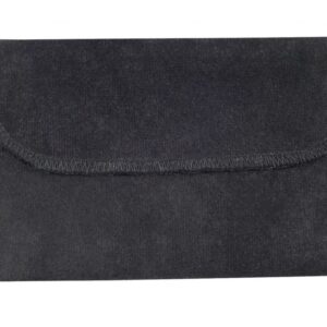 BUSTINA NERA PER PORTABIGLIETTI MM110X70