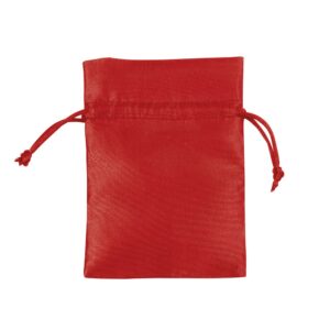 BUSTA SATIN ROSSO 90X120 MM