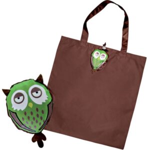 SHOPPER GUFO VERDE/MARRONE OUTLET