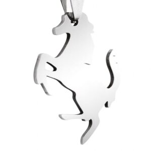 PENDENTE CAVALLO – ACCIAIO