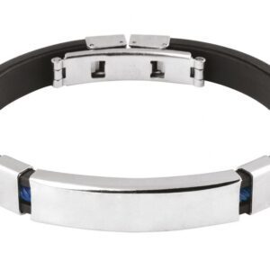 BRACCIALE NERO E BLU