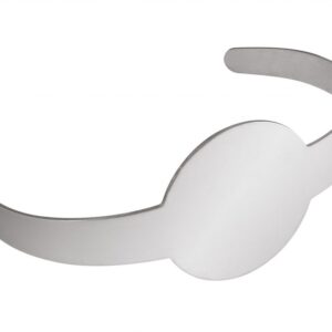 BRACCIALE ACCIAIO CON TONDO