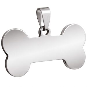 PENDENTE ACCIAIO OSSO 16,5×32,5mm