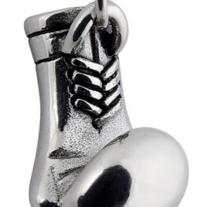 PENDENTE ACCIAIO BOXE 25×17 mm