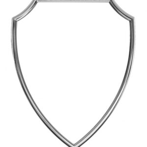 TARGA BIANCA SCUDO X SUBLIMAZ. 144x180mm
