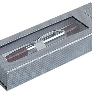 BOX PENNA CON FINESTRA ARGENTO -NO PENNA