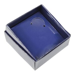 BOX  CARTONCINO BLU -90X90X35 MM