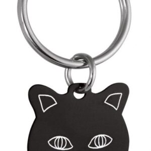 PENDENTE GATTO NERO – 23×23 mm